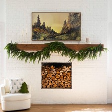 15' Artificial Real Touch Norfolk Island Pine Garland with Natural Look Holiday