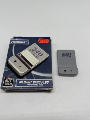Joytech Speicherkarte Memory Card Plus 240 Slots Playstation 1 PS1 - OVP