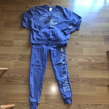 Disney Parks Mickey Mouse Disneyland Sweatshirt and Jogger Set Med Top Sm Pants