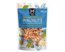 Member's Mark Natural Shelled Walnuts, 3 lbs Bulk Pack Fresh Nuts