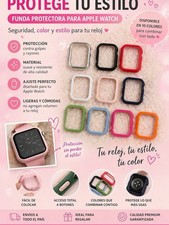Multicolor Protective Case for Apple Watch, Lightweight Flexible Anti-Scratch