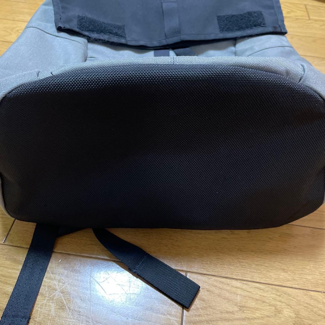 Chrome Backpack Gray/Black Nylon Polyester Adjust… - image 3