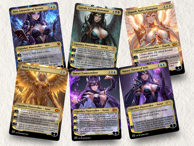 Atraxa Superfriends Tribal Anime Waifu Proxy EDH Deck | 100 Cards