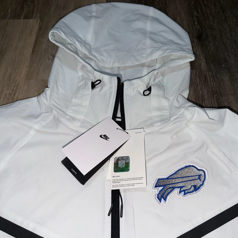 Chaqueta Buffalo Bills NFL Rivalries Frío Nike Tech Cremallera Completa Lateral Foto 2 de 4