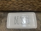 Rae Dunn BE YOU Tray for Trinkets, Jewelry, Keys, Candy - Ceramic Magenta LL — photo 2
