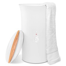 LiveFine Towel Warmer, Towel Heater W/LED Display Fits 40 x70 Towel, White