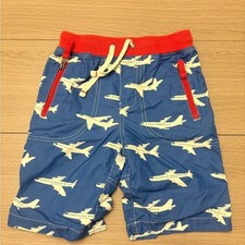 Mini Boden airplane shorts Size 7Y