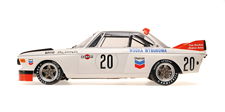 Minichamps 1:18 BMW 3.0 CSL BMW ALPINA BRUNKOCHER 24H SPA 1973 - 155732620 - Immagine 3 di 4