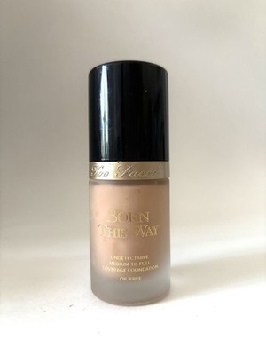 Too Faced Undetectable Medium  To Full Coverage Foundation ''Nude'', 1 0z, NWOB