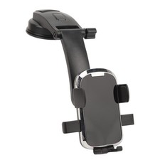 Suction Cup Phone Holder Handsfree Free Your Hands Safety Clamping 360 Black