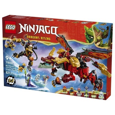 LEGO NINJAGO Wyldfyre Transforming Dragon Mech Set 71868