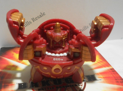 Bakugan Fortress Red Pyrus B2 520G - see note