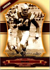 2007 Donruss Classics Legend Ron Mix #142 /999 Los Angeles Chargers San Diego