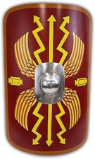 Medieval Warrior Functional Medieval Roman Armour Legion Scutum Shield 18G Steel