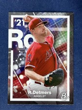 2021 Bowman Platinum Precious Elements #PE27 Reid Detmers Angels