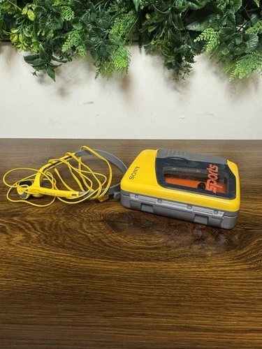 Vtg Sony Walkman Sports Cassette Player Auto Reverse WM-ES392 Tested