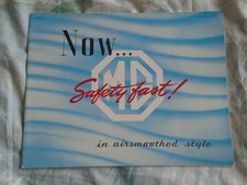 MG Magnette ZA Saloon brochure Sep 1955 UK market