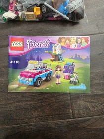 LEGO Friends- Lot of 3 Sets - 41116 - 41715 - 41697 100% Complete