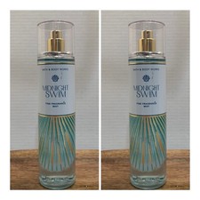 Bath and Body Works MIDNIGHT SWIM Fine Fragrance Mist  8 fl.oz.  Lot of 2 