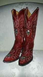old gringo red boots