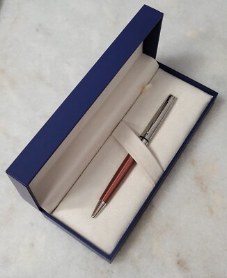 Waterman Hemisphere Ballpoint Pen in Lux Cuivre with Chrome Trim