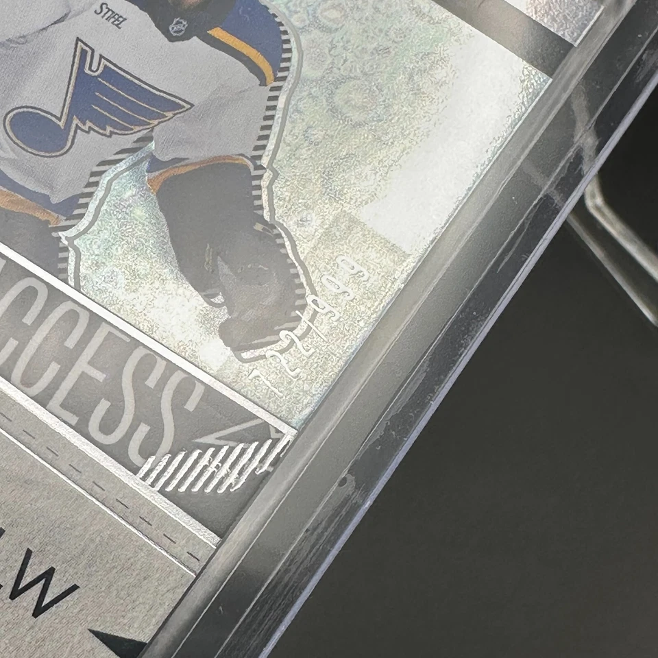 2023-24 UD Credentials HUGH MCGING #112 Debut Ticket Access 722/999 RC - Image 3 of 4