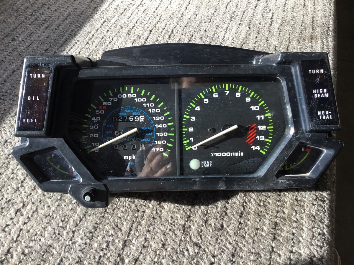 1987 Kawasaki Ninja 750 Gauge Cluster | eBay