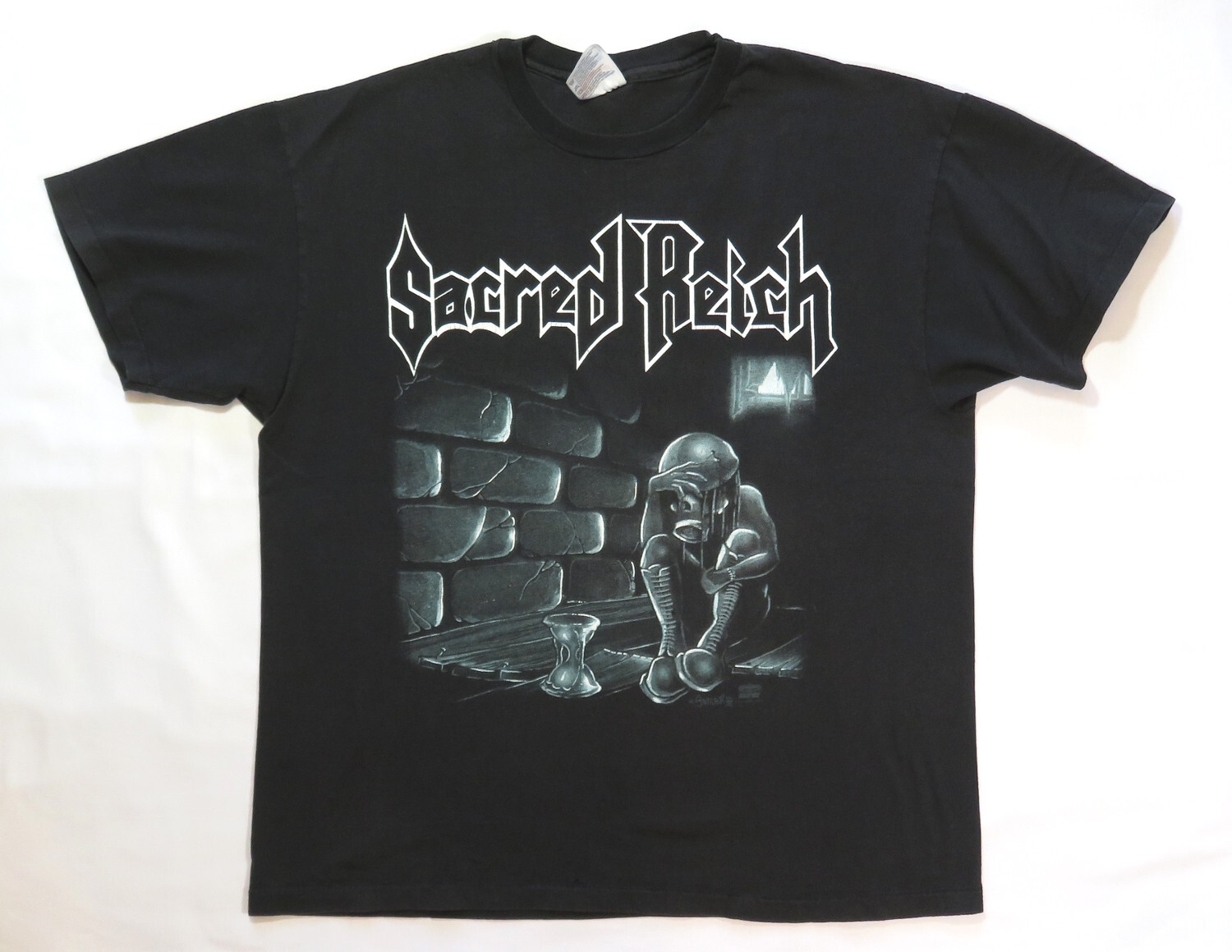 Sacred Reich T Shirt Independent AZ Th 1990s vintage concert t-shirt, vintage, single stitch, B+ condition