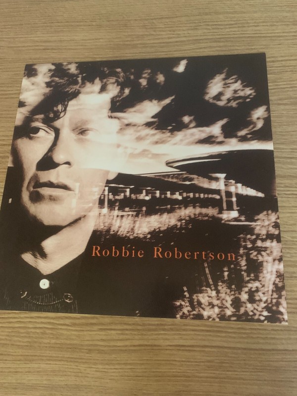 Robbie Robertson 1987 Debut 12x12 Promo 2Sided Cover Flat Poster U2 The Band