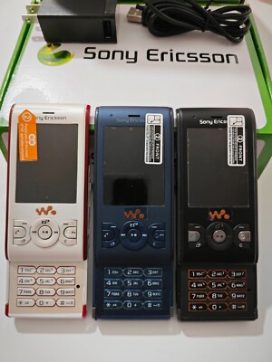 Sony Ericcson Walkman W595 - Black blue white (Unlocked) Cellular