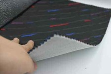 Bmw M Rain Car Interior Upholstery Fabric 4mm Foam - 59 - 145cm Seat Door