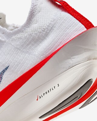 NIKE Alphafly 3 Premium HQ3501-100 White Black University