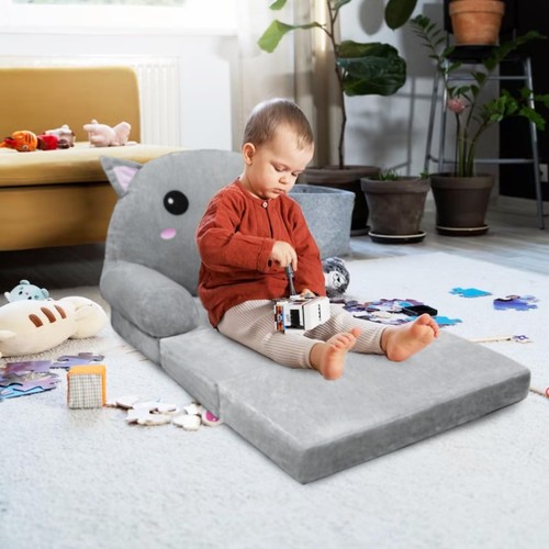 Chair Sofa Couch Toddler Kids - Fold Out 2 In 1 Flip And Mini For Girls Boys - Picture 2 of 7