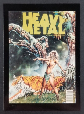 Heavy Metal 1991 Fantasy Horror Sci-Fi Comic Images Card #23 (NM)