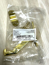 National N243-667 Handrail Brackets, Brass Finish