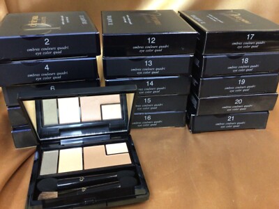 Cle de peau Beaute Eye Color Quad Eyeshadows Choose Shade #1 to #21 New in Box!