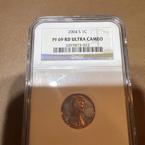 2004 S LINCOLN CENT 1C NGC PF 69 RD ULTRA CAMEO