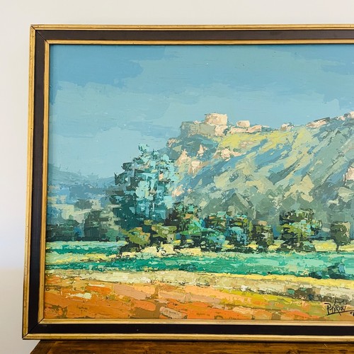 Tableau signé Patrick Turion – Paysage de Provence – Huile sur toile - Picture 6 of 10