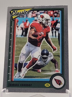 2022 PANINI CLASSICS JAMES CONNER SILVER PREMIUM FOOTBALL CARD CARDINALS NFL 