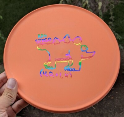 FLAT RDG TarPit STEGO New 173g Disc Golf SUPER OVERSTABLE Orange Rainbow