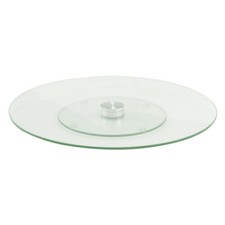 Tortenplatte Torte Kuchenplatte Servierplatte Glas Drehbar 34 cm  Perfect Home
