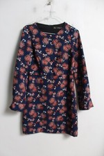 Zara Trafaluc Womens Low Back Retro Print Dress - Size Small S (L57) 