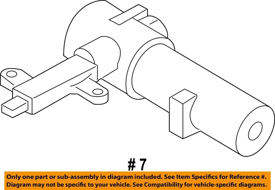 Used Ignition Switch fits: 2003 Nissan Altima AT Grade A - Image 4 of 4