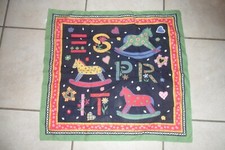 Esprit Kinder Halstuch Tuch Schaukelpferd bunt 50 x 50 cm