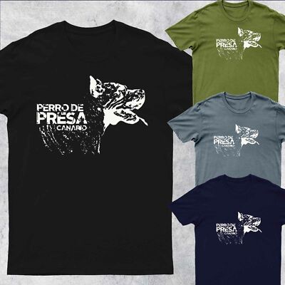 Perro De Presa Canario Design Hund Herren T-Shirt #DG #P1 #PR