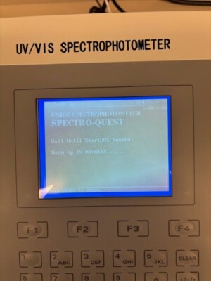 Unico Single Beam Scanning UV/Vis Spectrophotometer model SQ-2800
