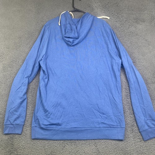 Sudadera con Capucha Marine Layer Afternoon Para Hombre X-Grande Azul Cremallera Completa *Logotipo de la Compañía 13762 - Imagen 12 de 12