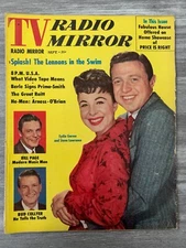 1958 Sept TV RADIO MIRROR Magazine VG 4.0 Bill Page / Bud Colliver