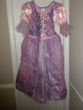Disney Store Exclusive Princess Rapunzel costume girls 7/8 medium New