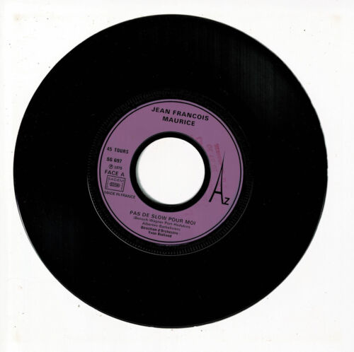 Coast meaning Sobbing Jean-François Maurice Vinyl 45 RPM 7 &#034; Sp Pas De Slow For Moi -  Juliette - Az | eBay